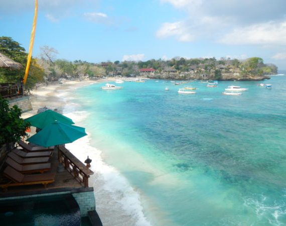 pantai mushroom bay Nusa Penida
