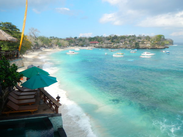 pantai mushroom bay Nusa Penida