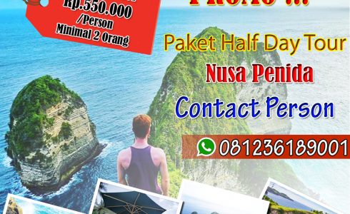 promo paket half day tour nusa penida@thenusapenida.com
