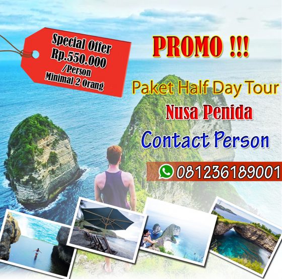 promo paket half day tour nusa penida@thenusapenida.com