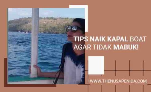 Tips Naik Kapal Boat agar Tidak Mabuk